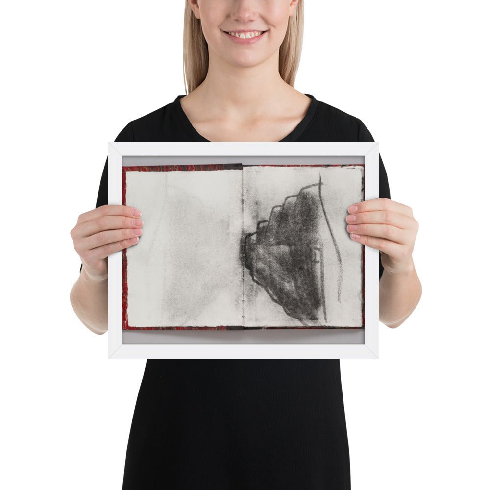 Egypt by Richard Serra, Framed posterr