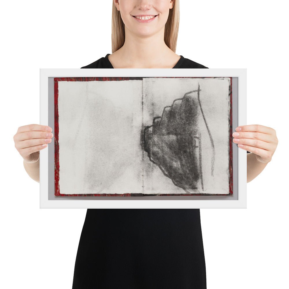 Egypt by Richard Serra, Framed posterr