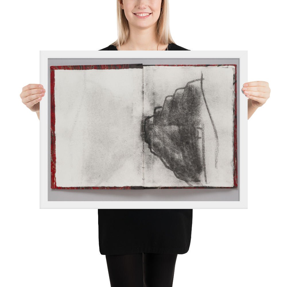 Egypt by Richard Serra, Framed posterr
