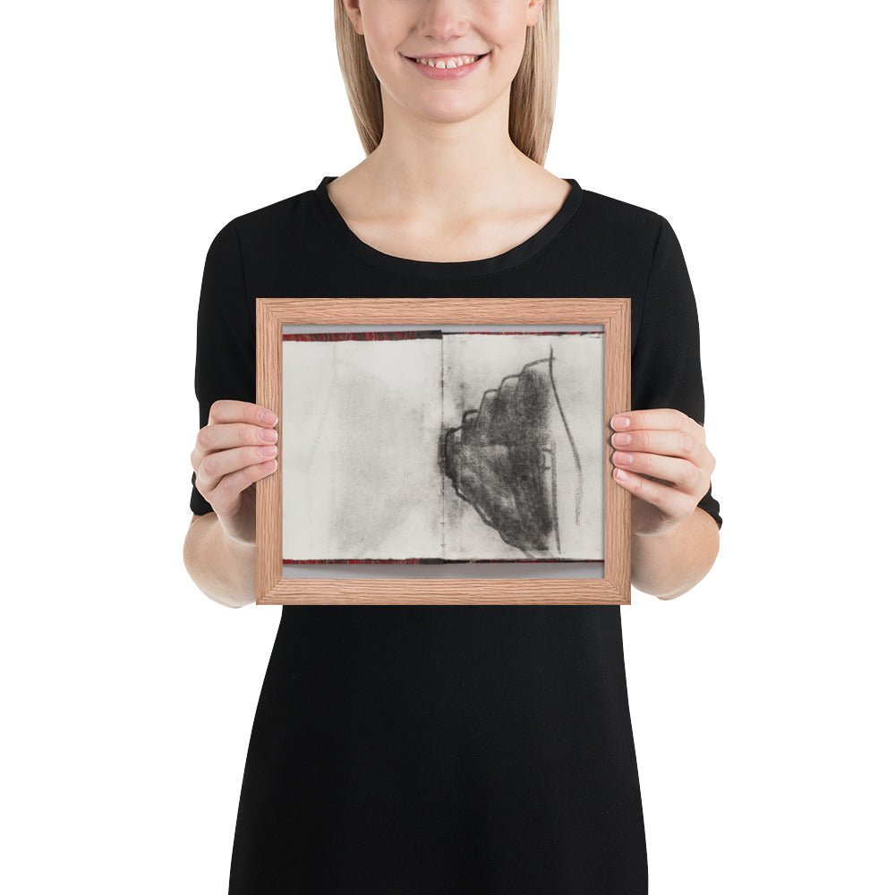 Egypt by Richard Serra, Framed posterr
