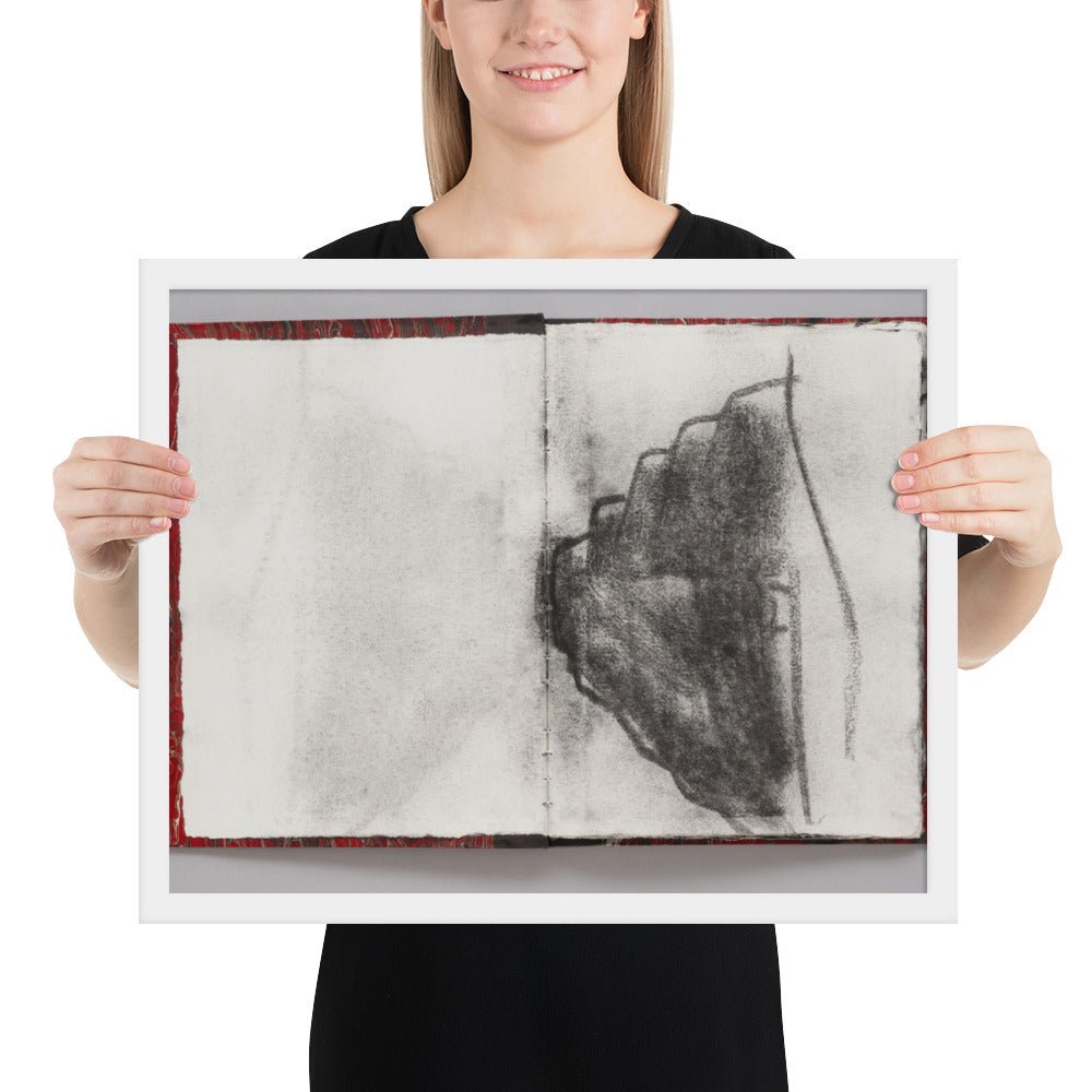 Egypt by Richard Serra, Framed posterr