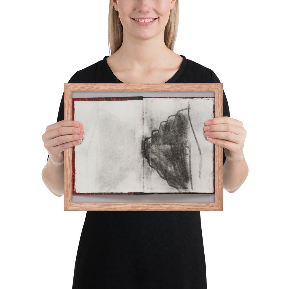 Egypt by Richard Serra, Framed posterr
