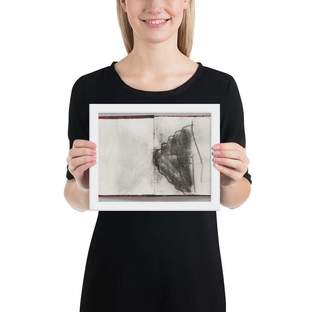 Egypt by Richard Serra, Framed posterr