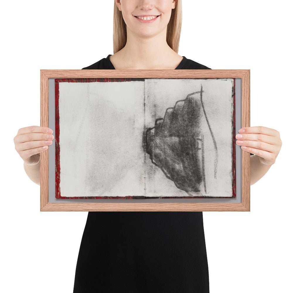 Egypt by Richard Serra, Framed posterr