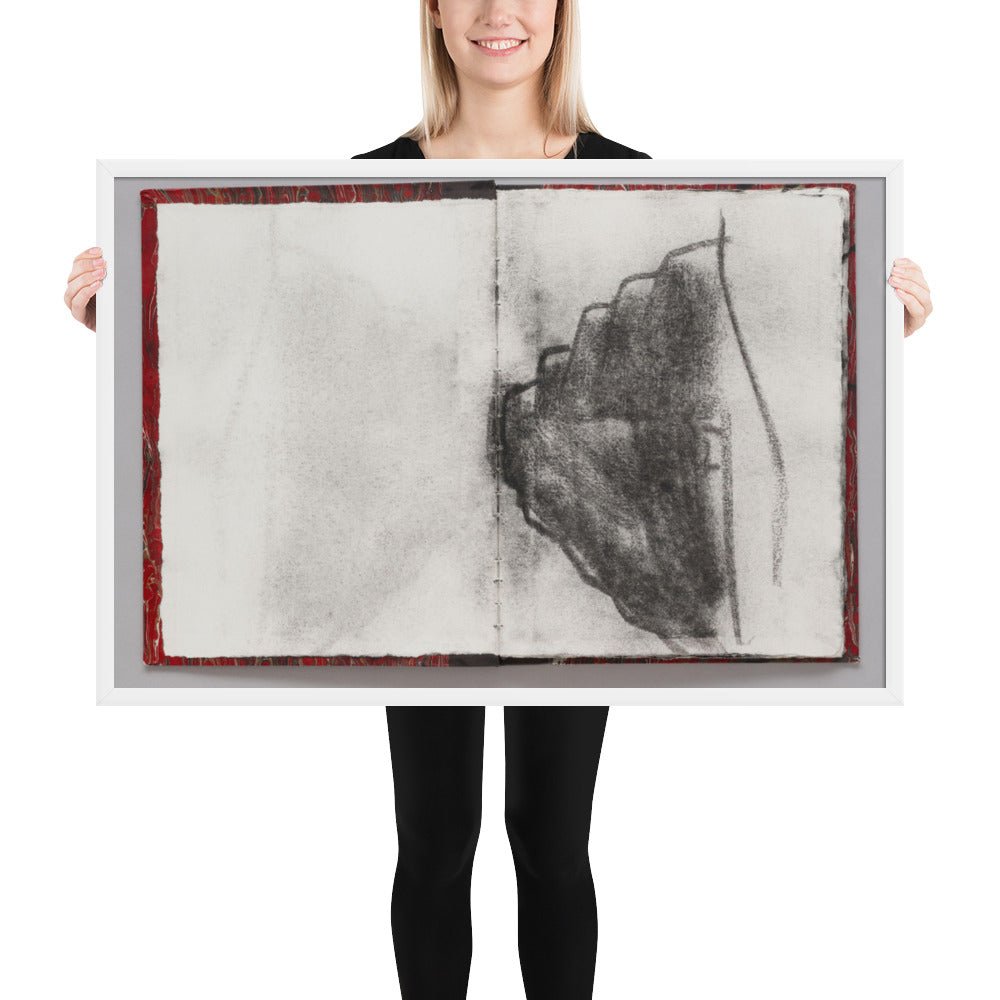 Egypt by Richard Serra, Framed posterr