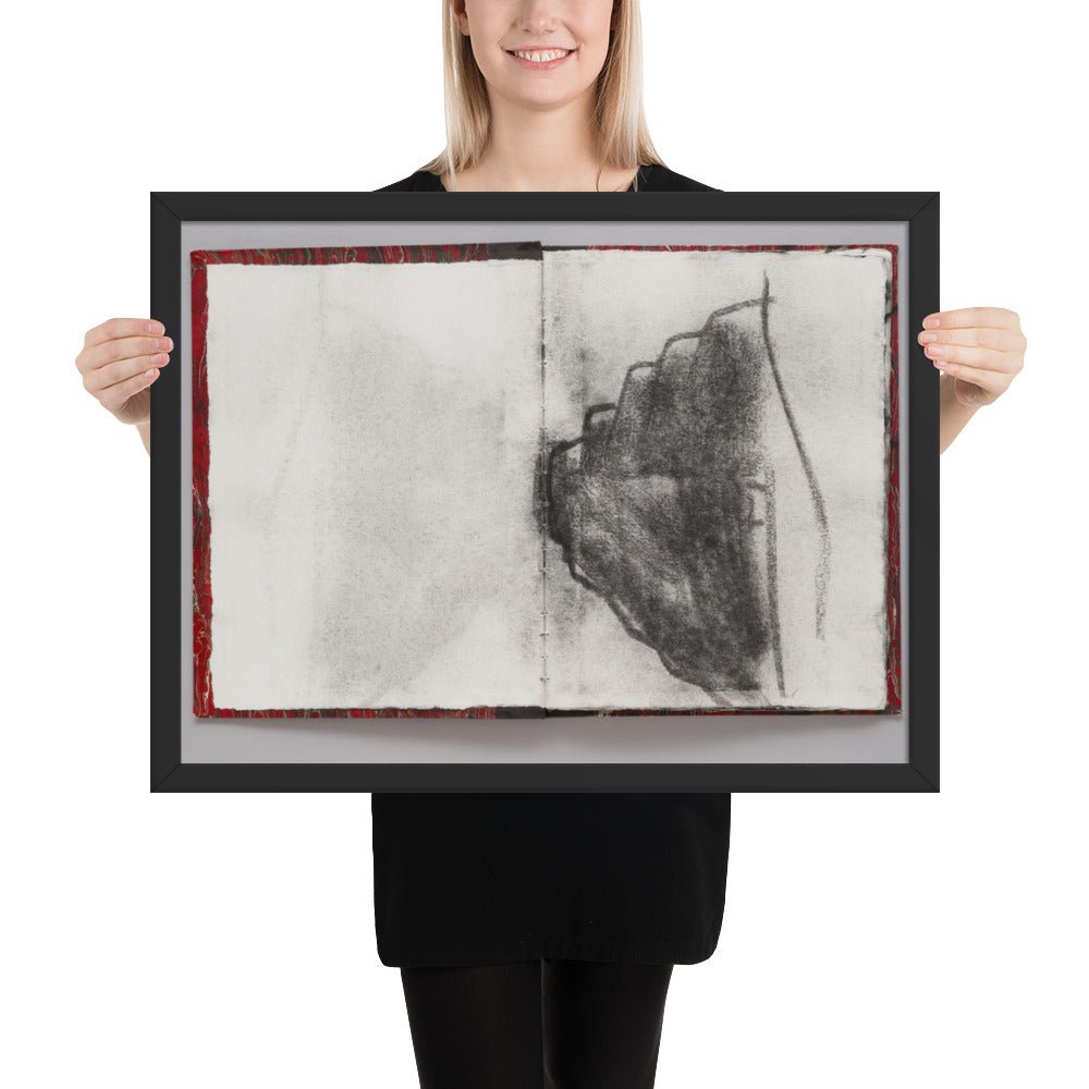 Egypt by Richard Serra, Framed posterr