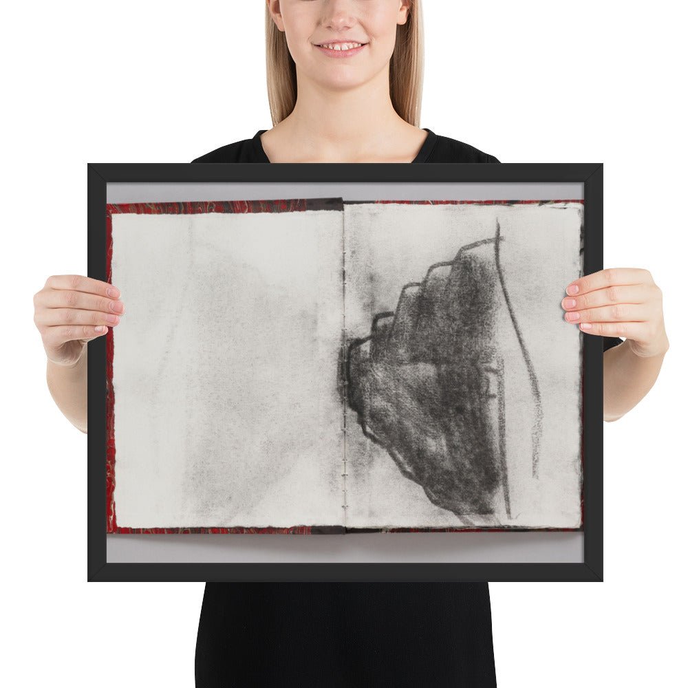 Egypt by Richard Serra, Framed posterr
