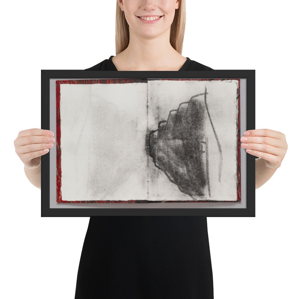 Egypt by Richard Serra, Framed posterr