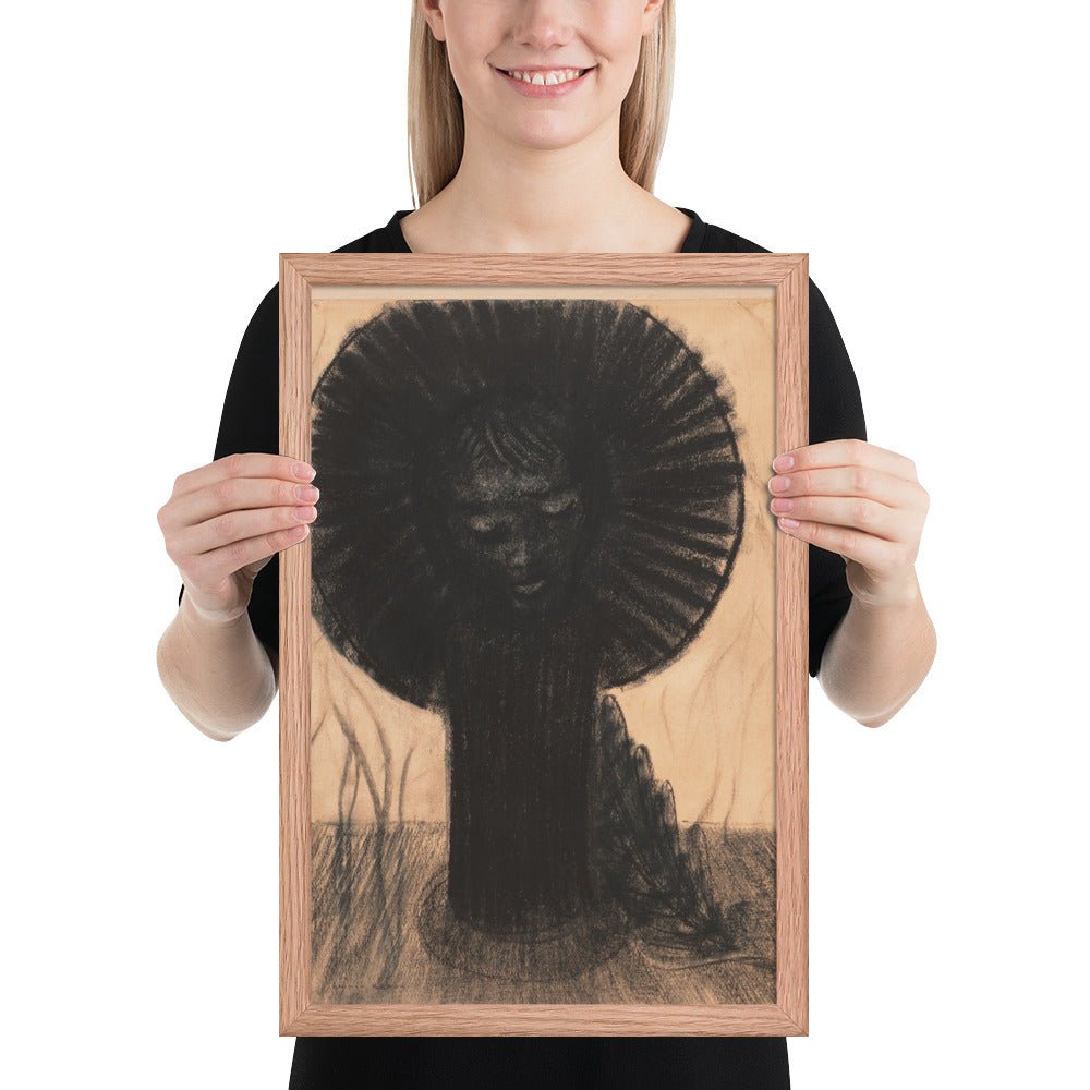 Germination by Odilon Redon, Framed poster