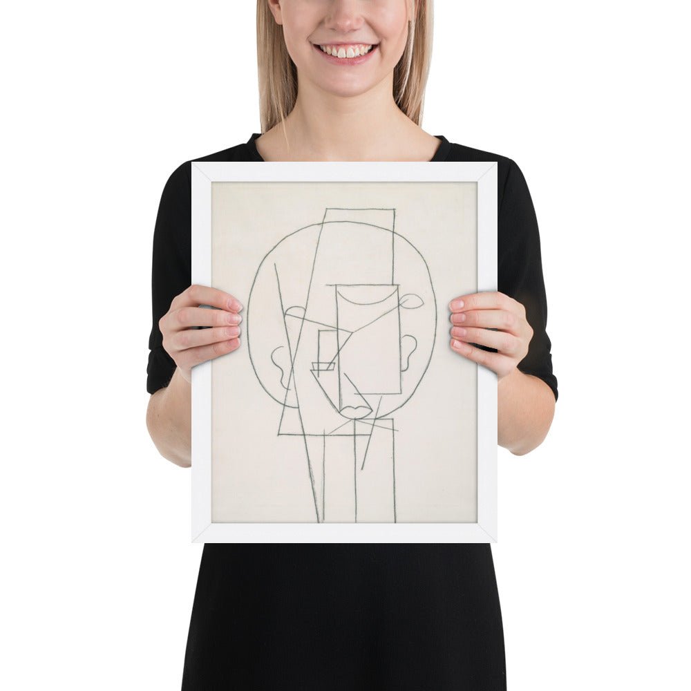 Head by Pablo Picasso, Framed poster
