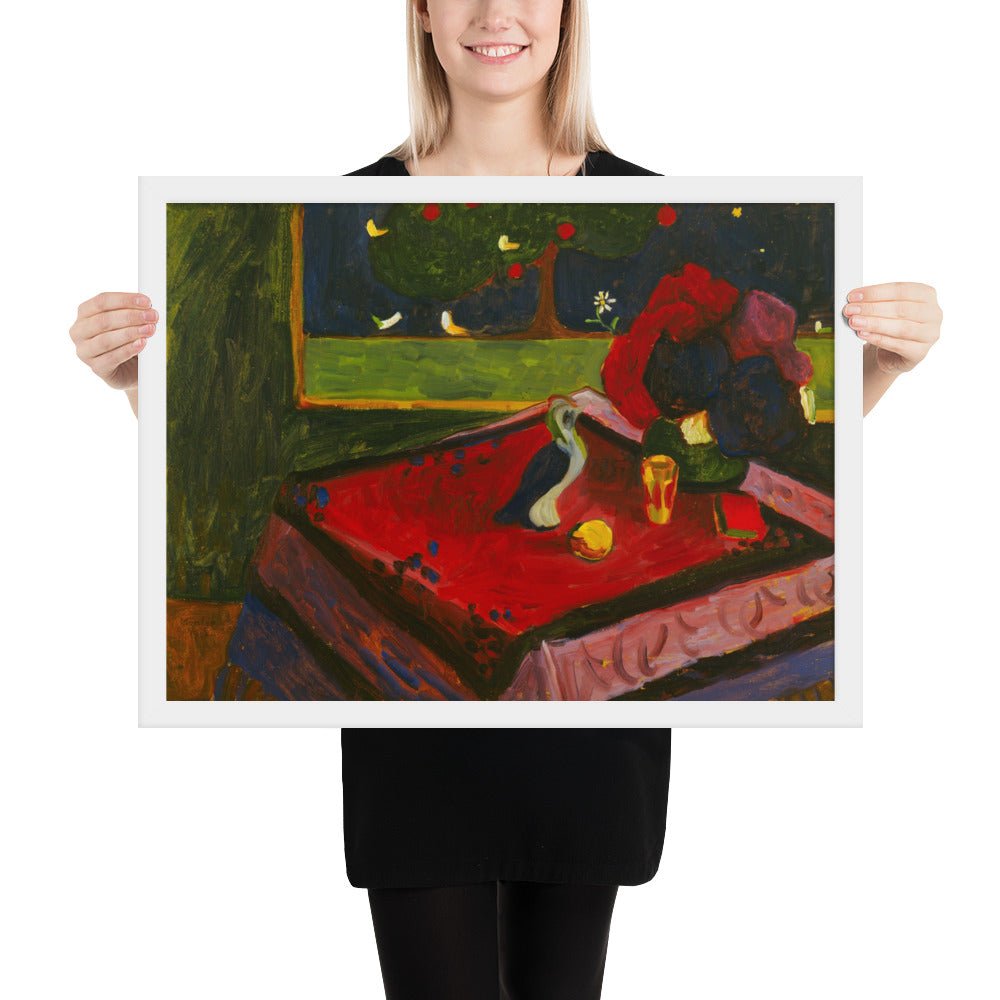 Interior by Gabrielle Münter, Framed poster