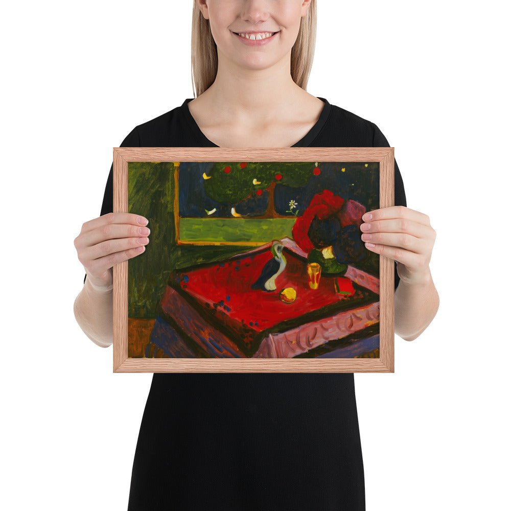 Interior by Gabrielle Münter, Framed poster