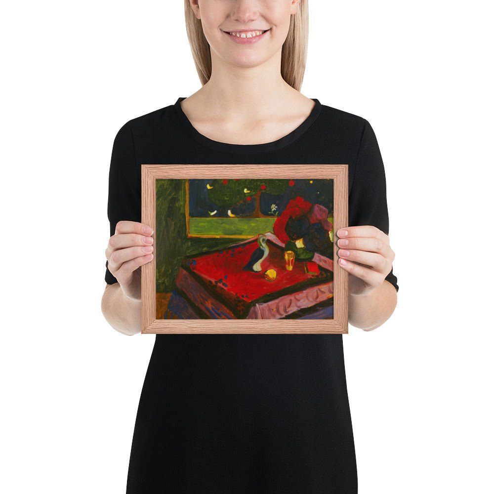 Interior by Gabrielle Münter, Framed poster