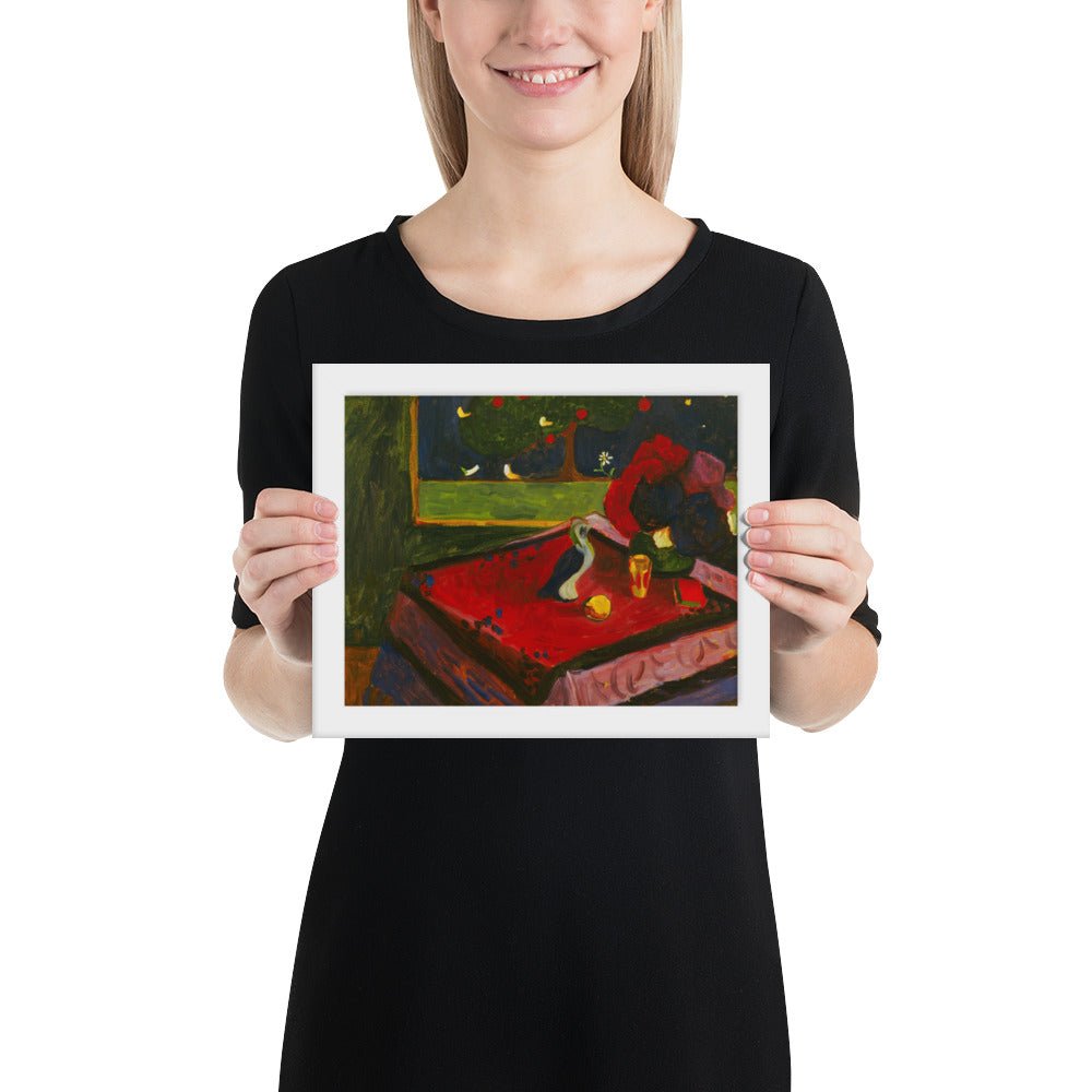 Interior by Gabrielle Münter, Framed poster