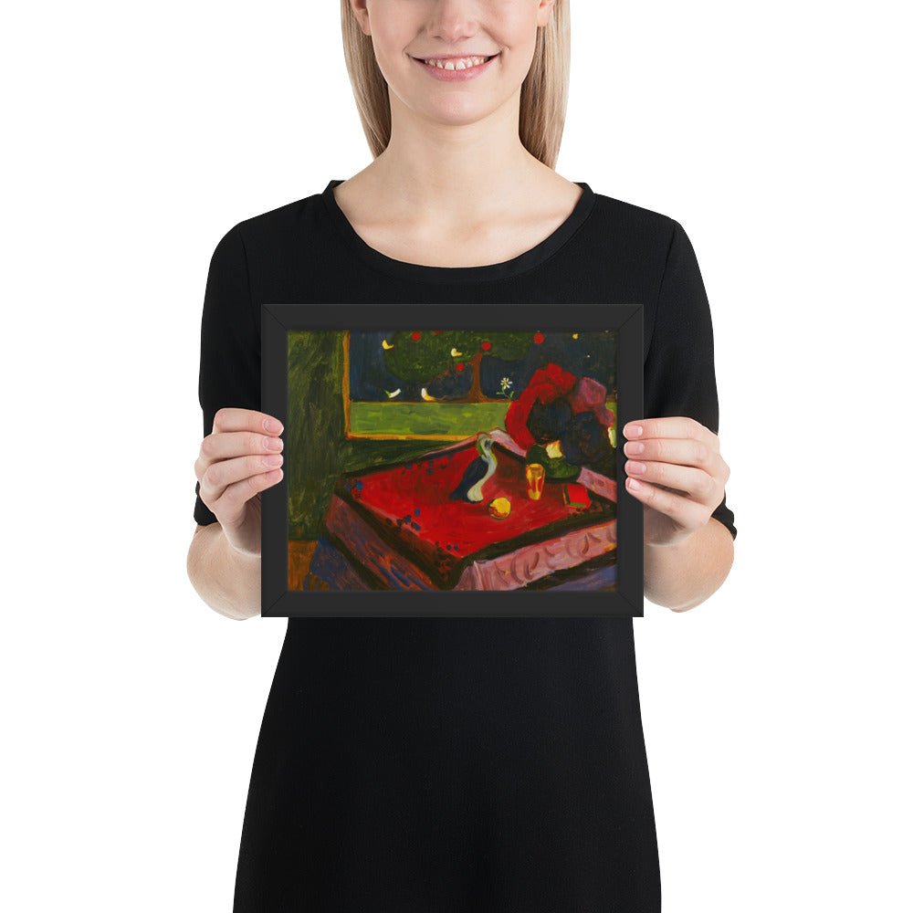 Interior by Gabrielle Münter, Framed poster