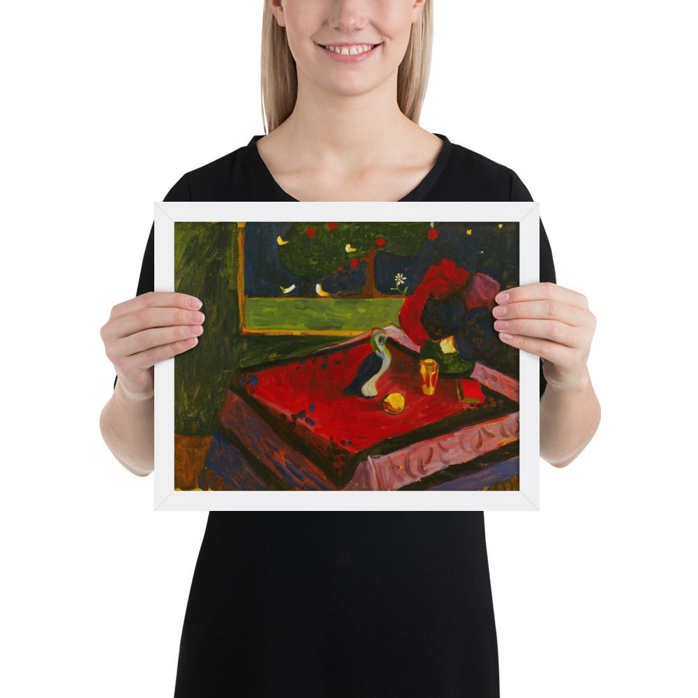 Interior by Gabrielle Münter, Framed poster