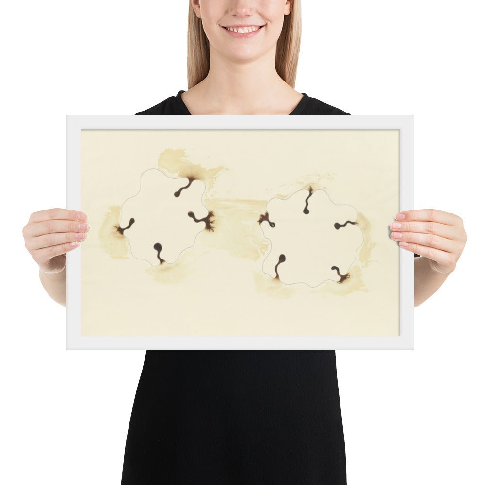 Lonely Deserts by Ernesto Neto, Framed poster