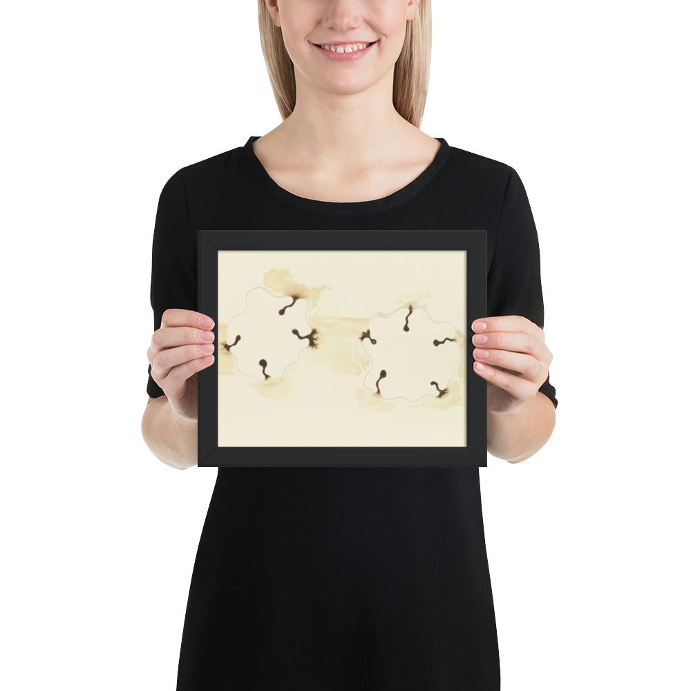 Lonely Deserts by Ernesto Neto, Framed poster