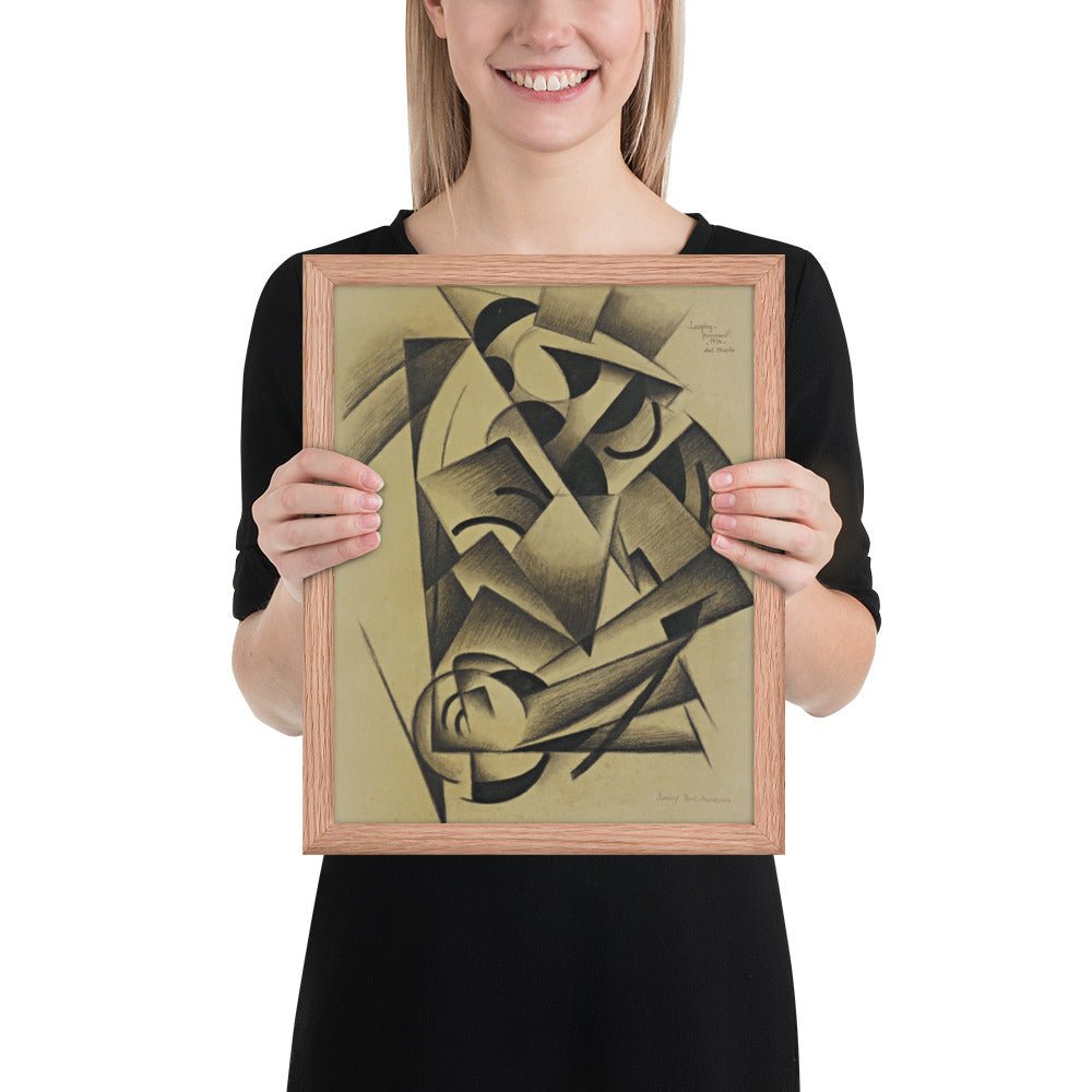 Looping by Félix Del Marle, Framed poster