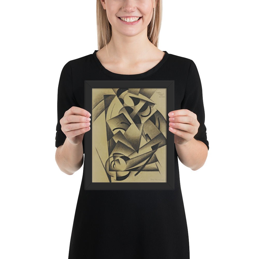 Looping by Félix Del Marle, Framed poster