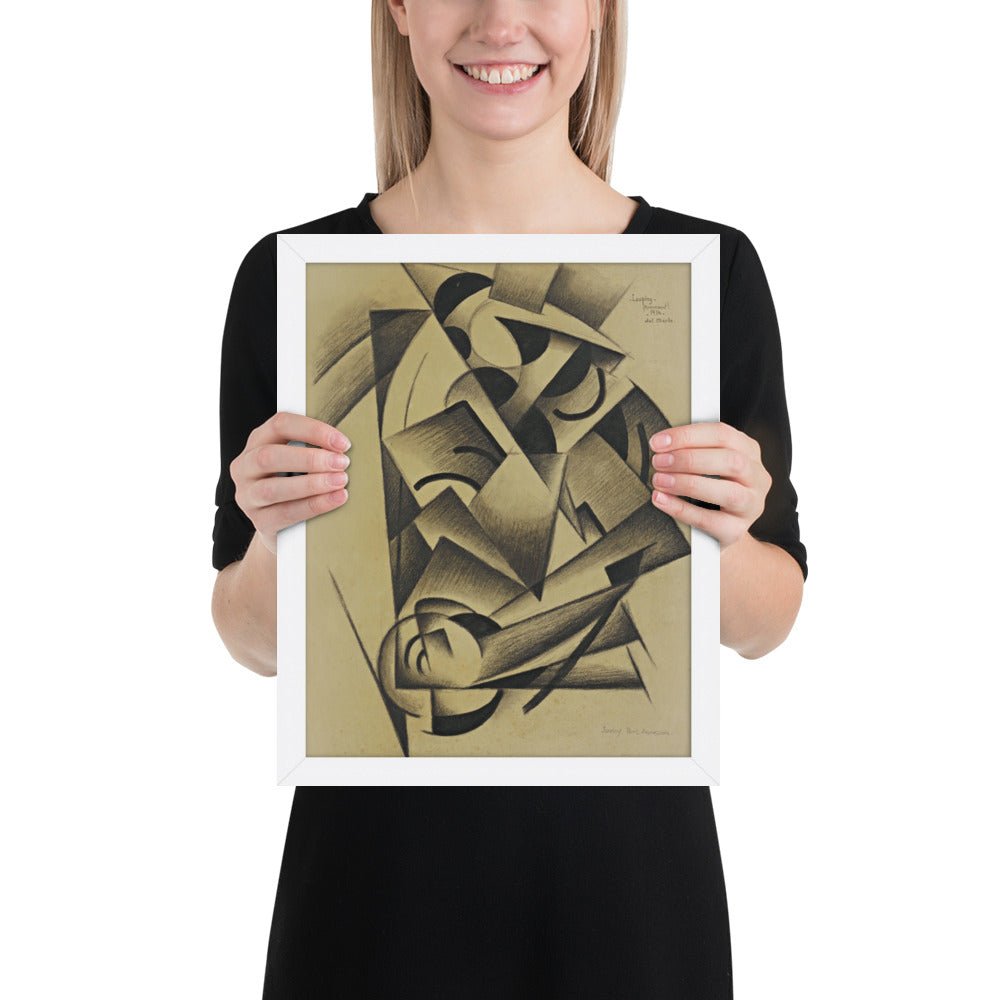 Looping by Félix Del Marle, Framed poster