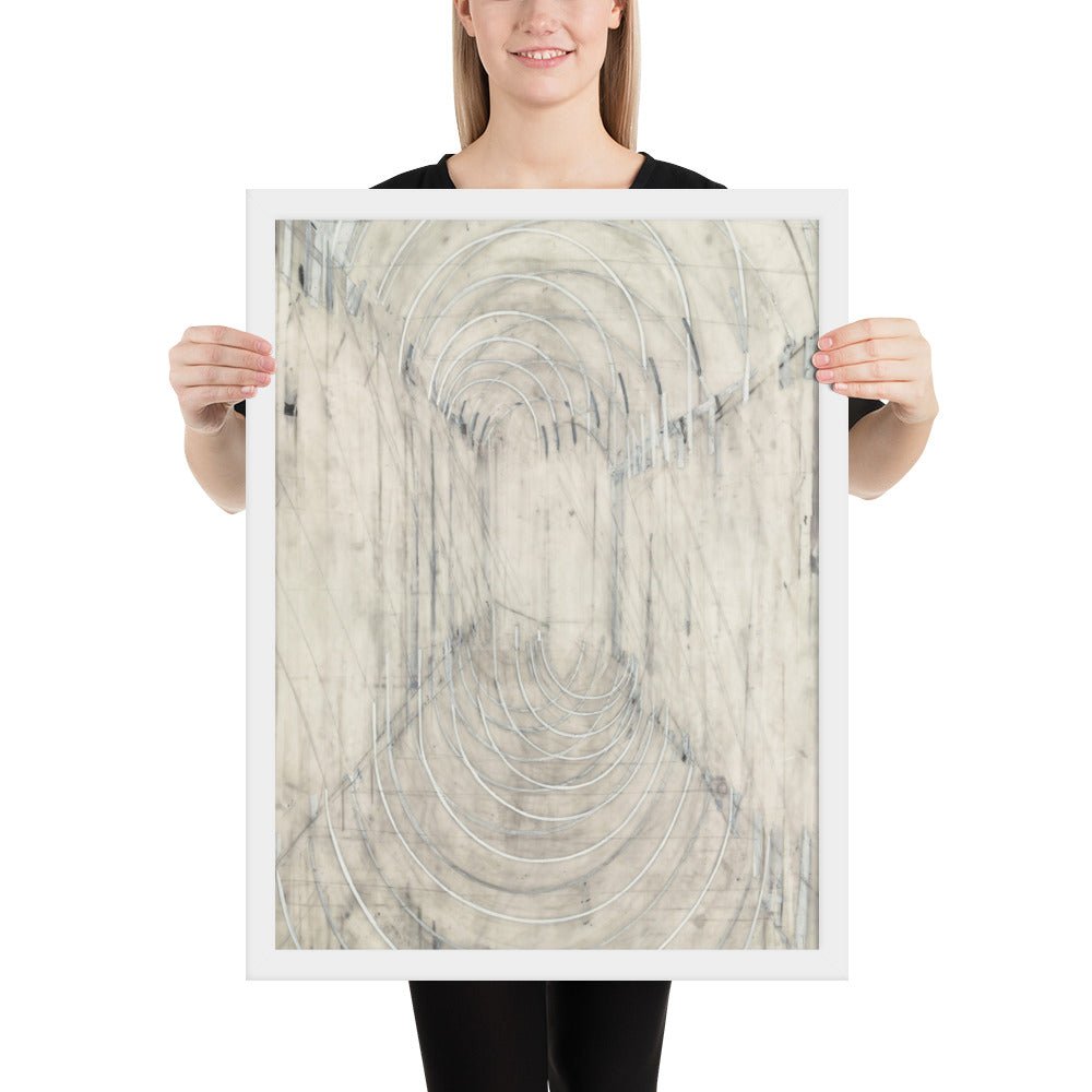 Lurker by Eve Aschheim, Framed poster