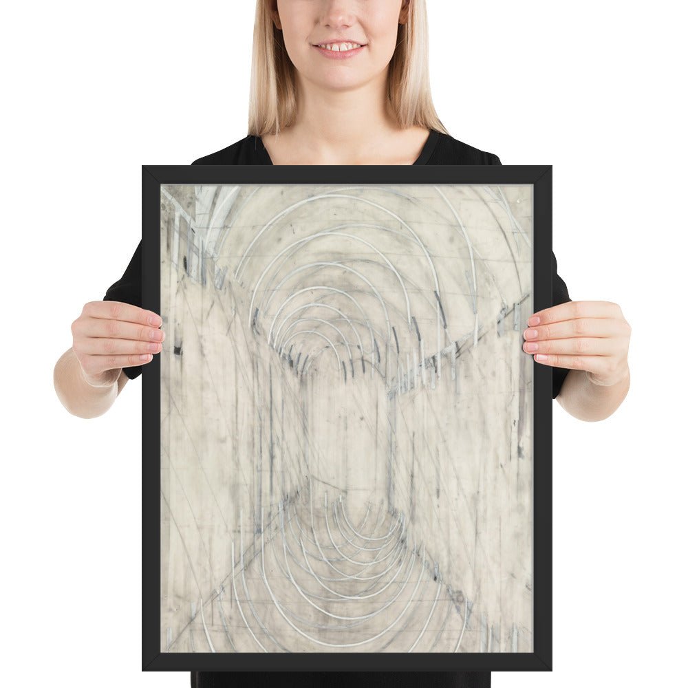 Lurker by Eve Aschheim, Framed poster