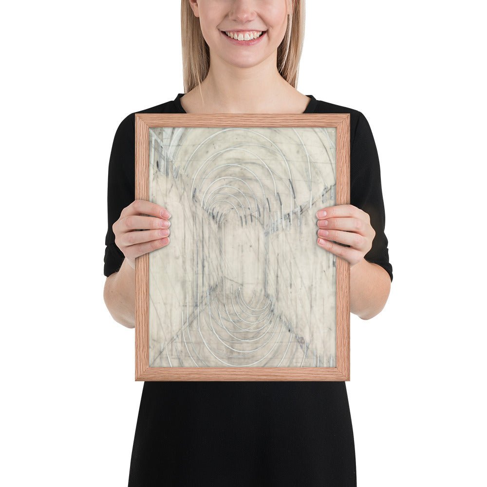 Lurker by Eve Aschheim, Framed poster