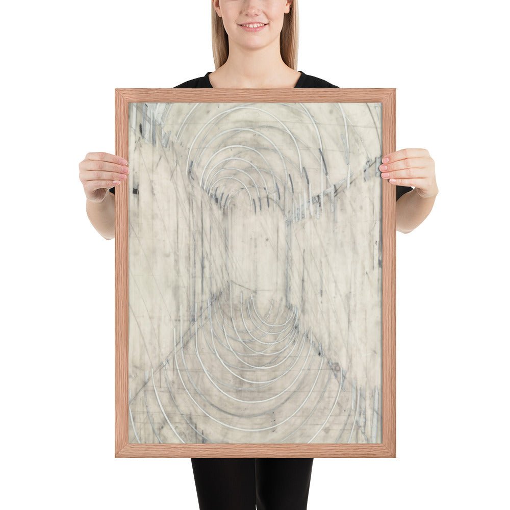Lurker by Eve Aschheim, Framed poster