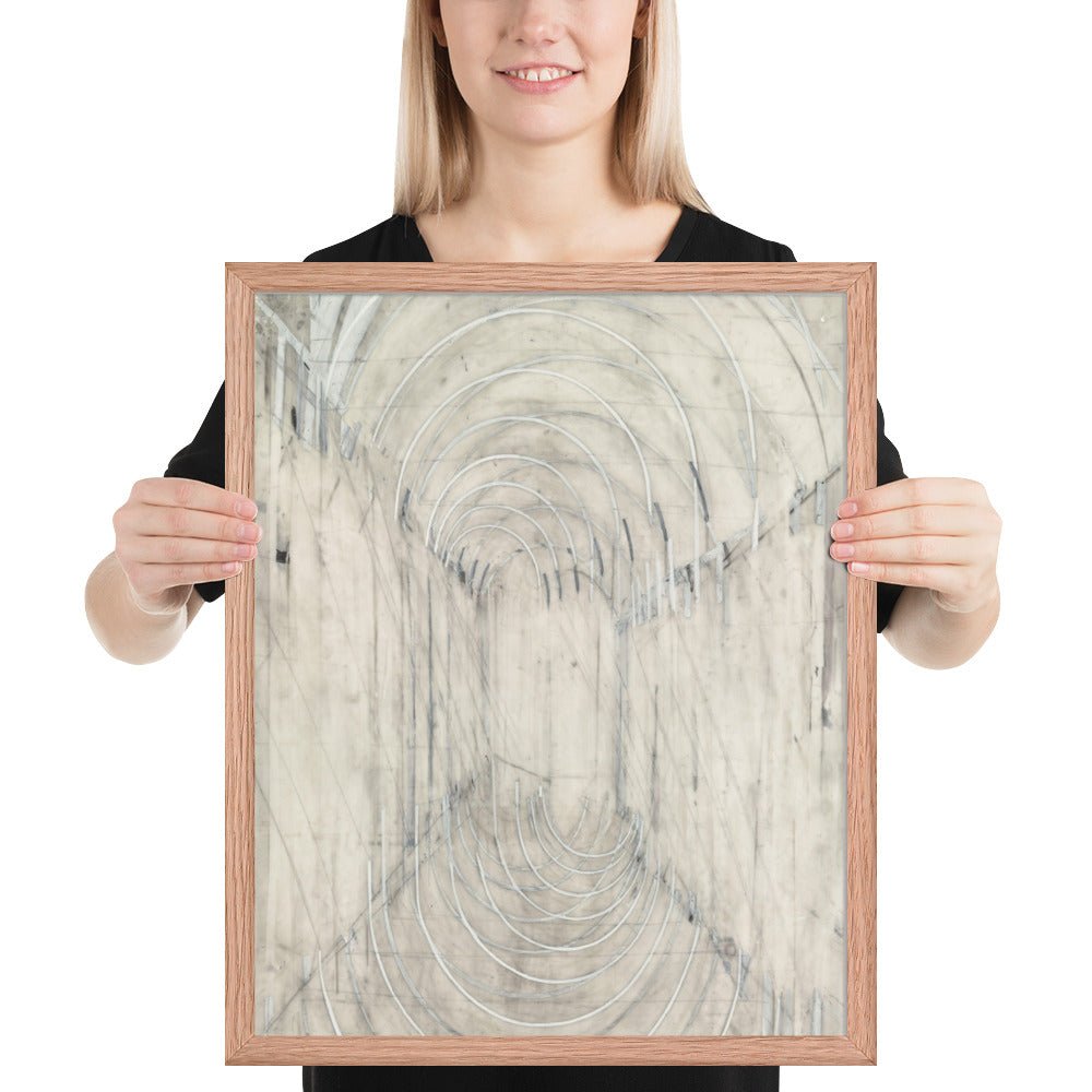Lurker by Eve Aschheim, Framed poster