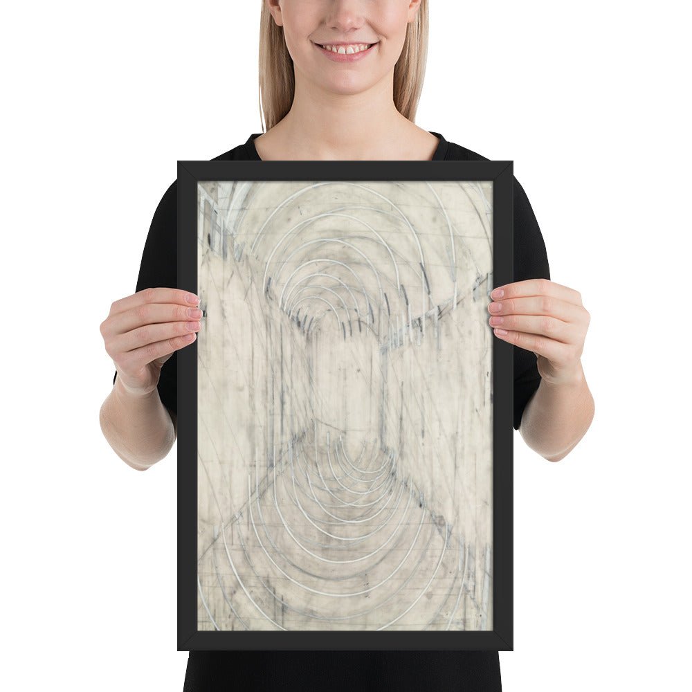 Lurker by Eve Aschheim, Framed poster