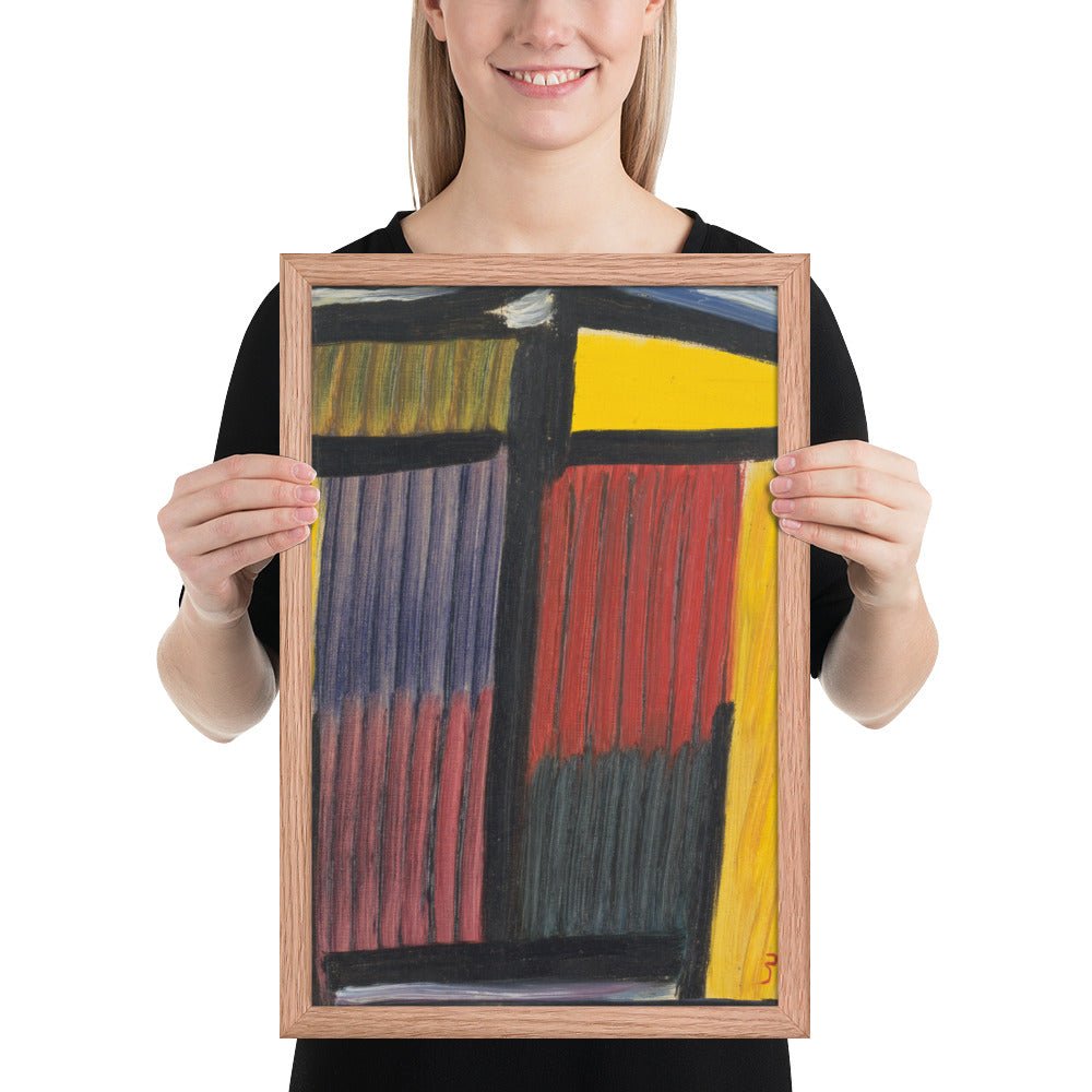 Meditation Yellow Head by Alexei Jawlensky, Framed poster