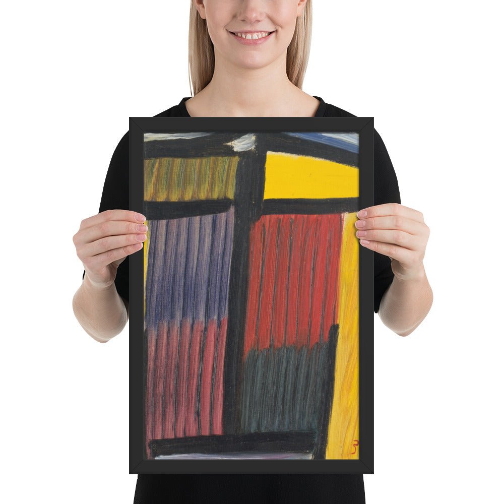 Meditation Yellow Head by Alexei Jawlensky, Framed poster