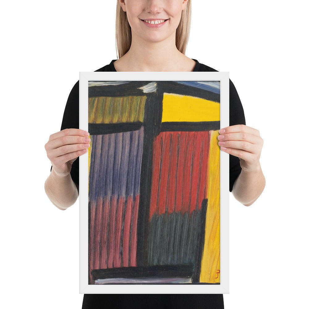 Meditation Yellow Head by Alexei Jawlensky, Framed poster