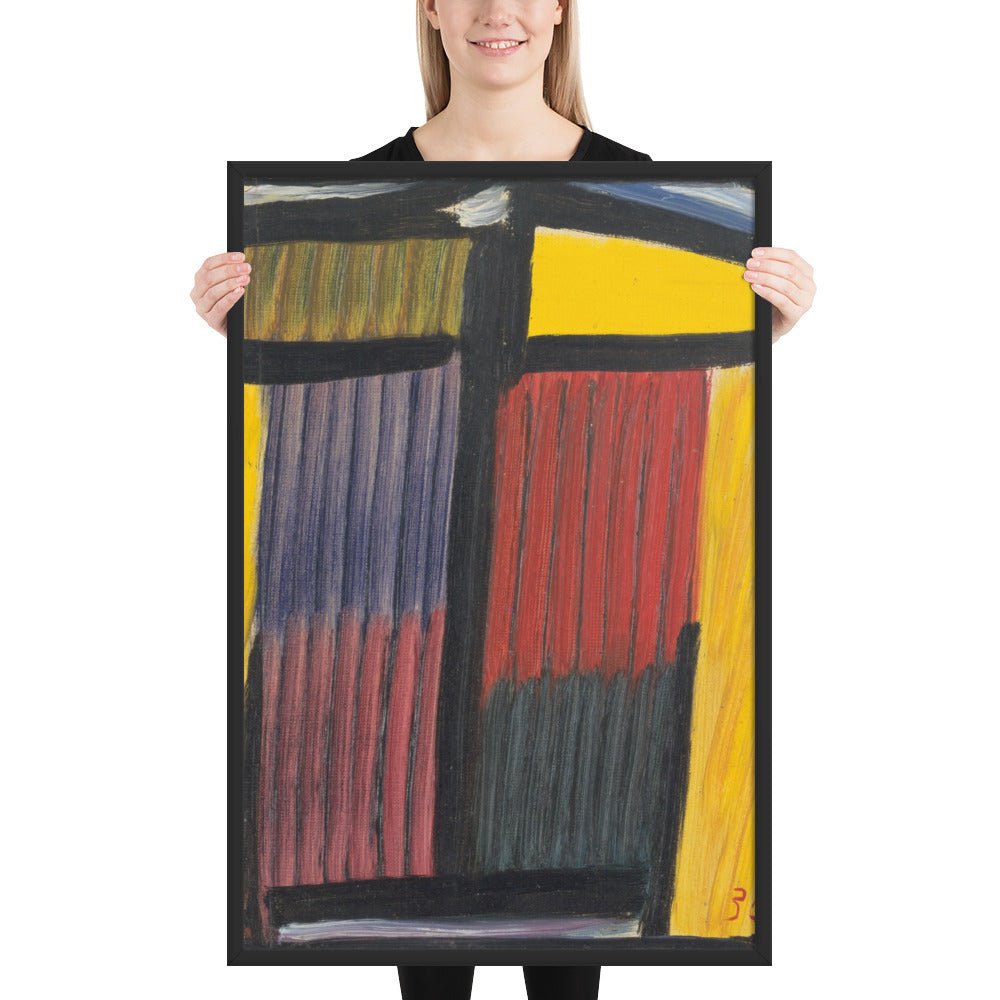 Meditation Yellow Head by Alexei Jawlensky, Framed poster