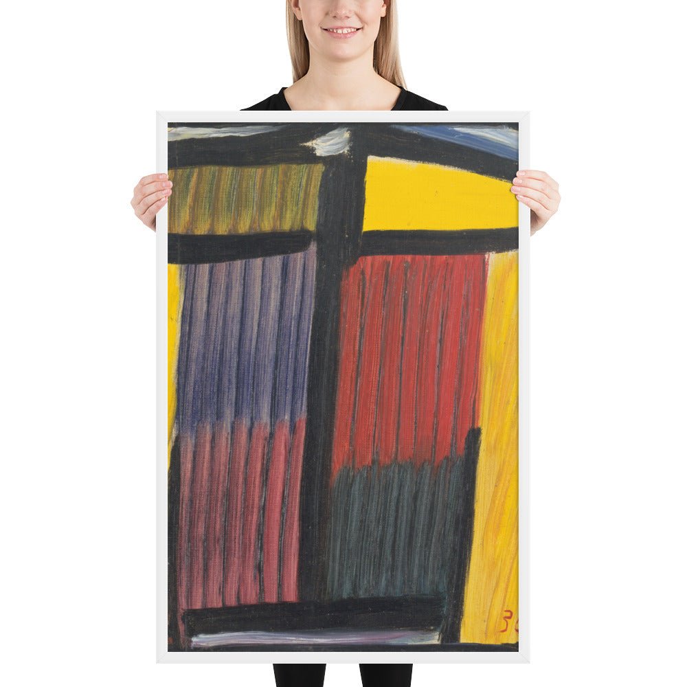 Meditation Yellow Head by Alexei Jawlensky, Framed poster