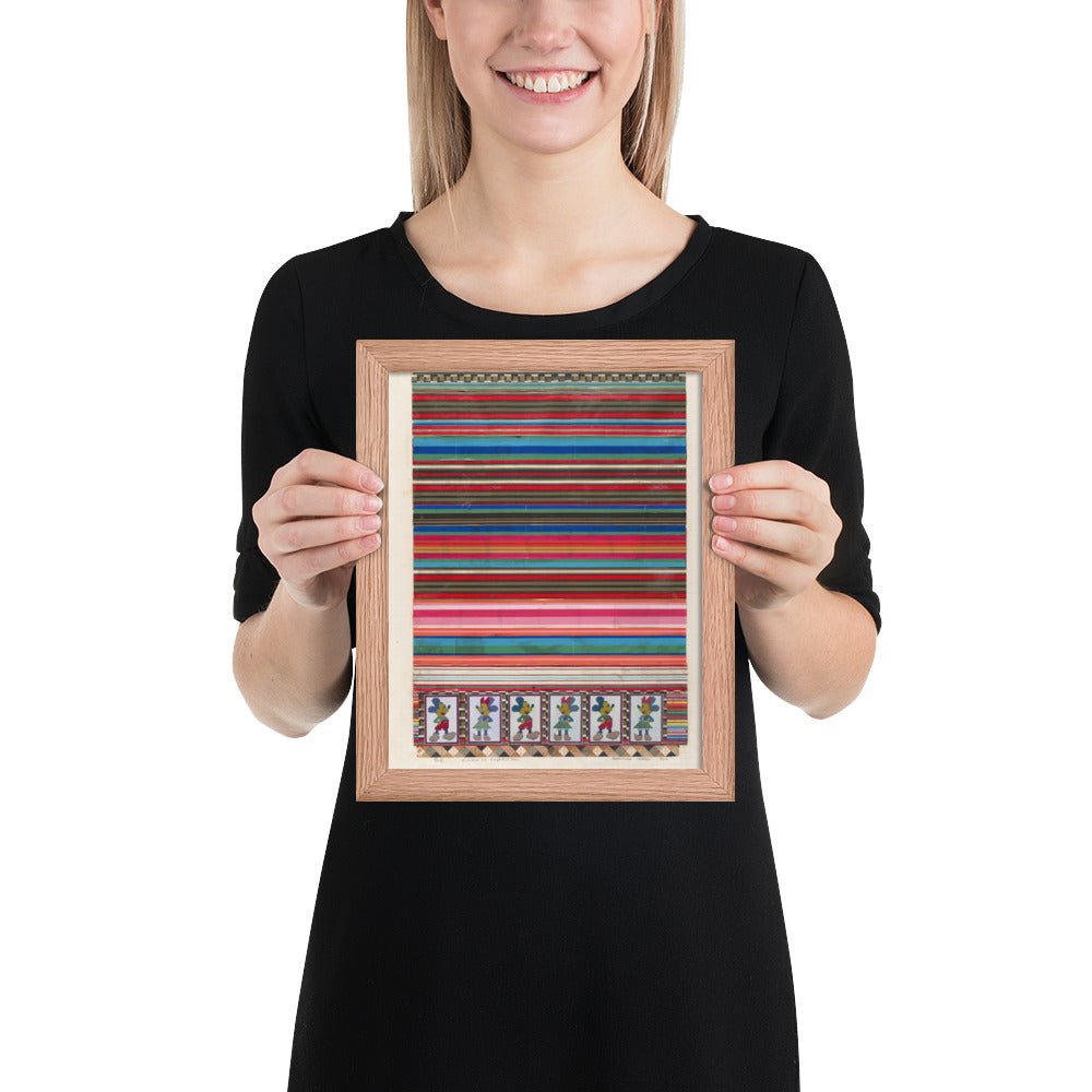 No 3 Horizon of Expectations, collage study for Universal Electronic Vacuum by Eduardo Paolozzi, Framed poster