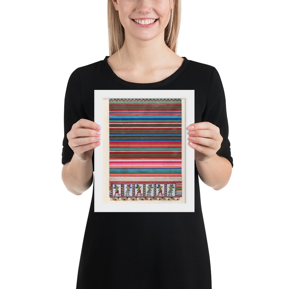 No 3 Horizon of Expectations, collage study for Universal Electronic Vacuum by Eduardo Paolozzi, Framed poster