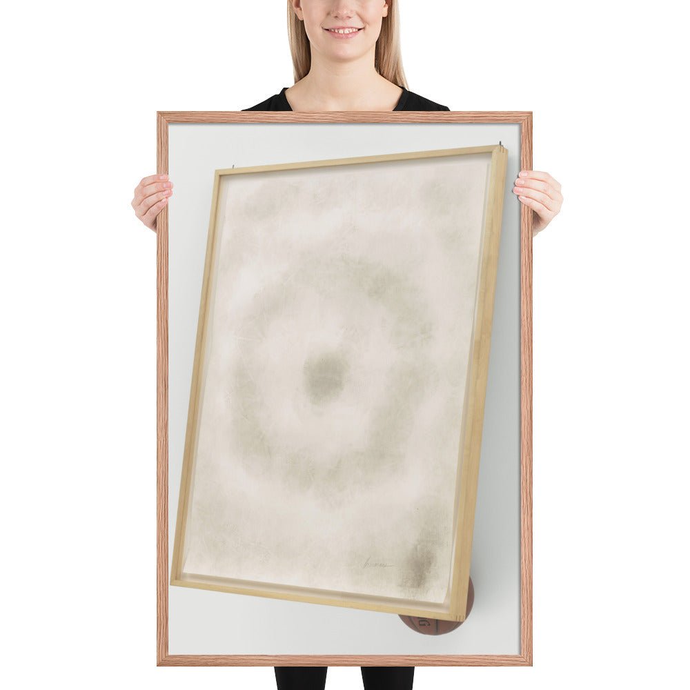 Out of Bounds by David Hammons, Framed poster