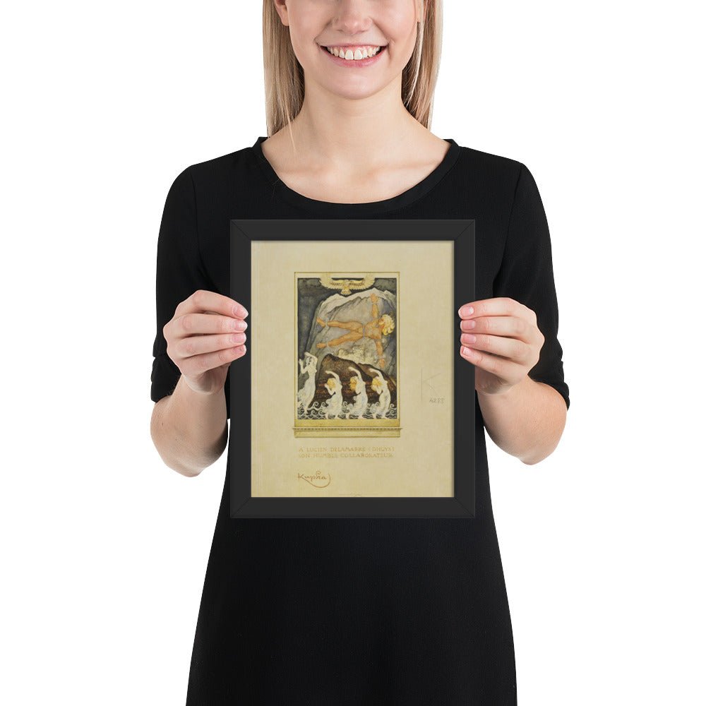 Prometheus by Frantisek Kupka, Framed poster
