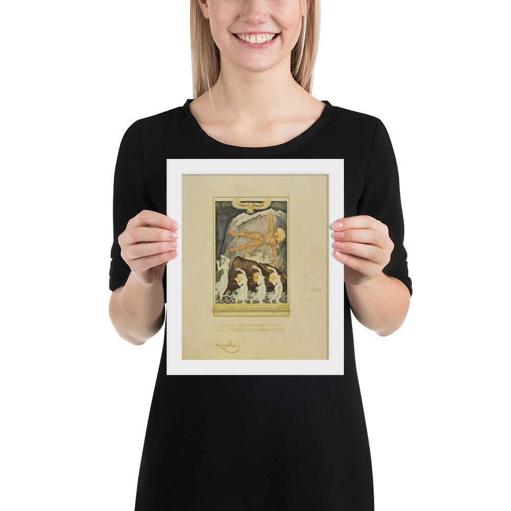 Prometheus by Frantisek Kupka, Framed poster