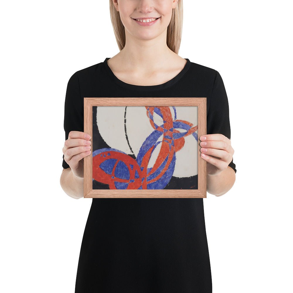 Replica of Fugue in Two Colors Amorpha, 1912 by Frantisek Kupka, Framed poster