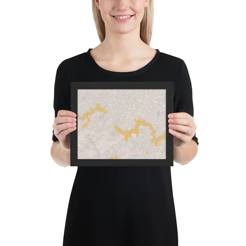 Resource Allocation by Daniel Zeller, Framed poster