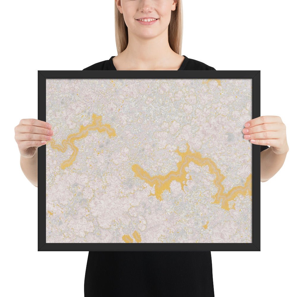 Resource Allocation by Daniel Zeller, Framed poster