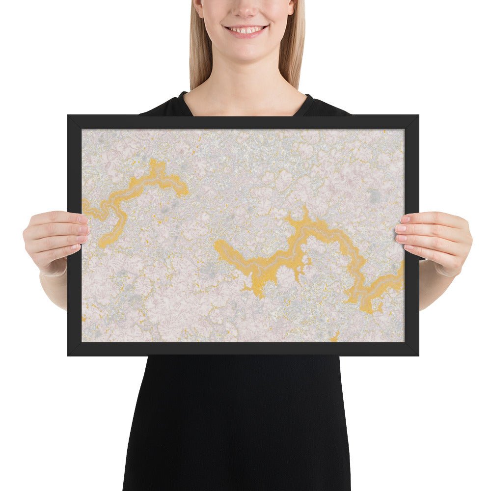 Resource Allocation by Daniel Zeller, Framed poster