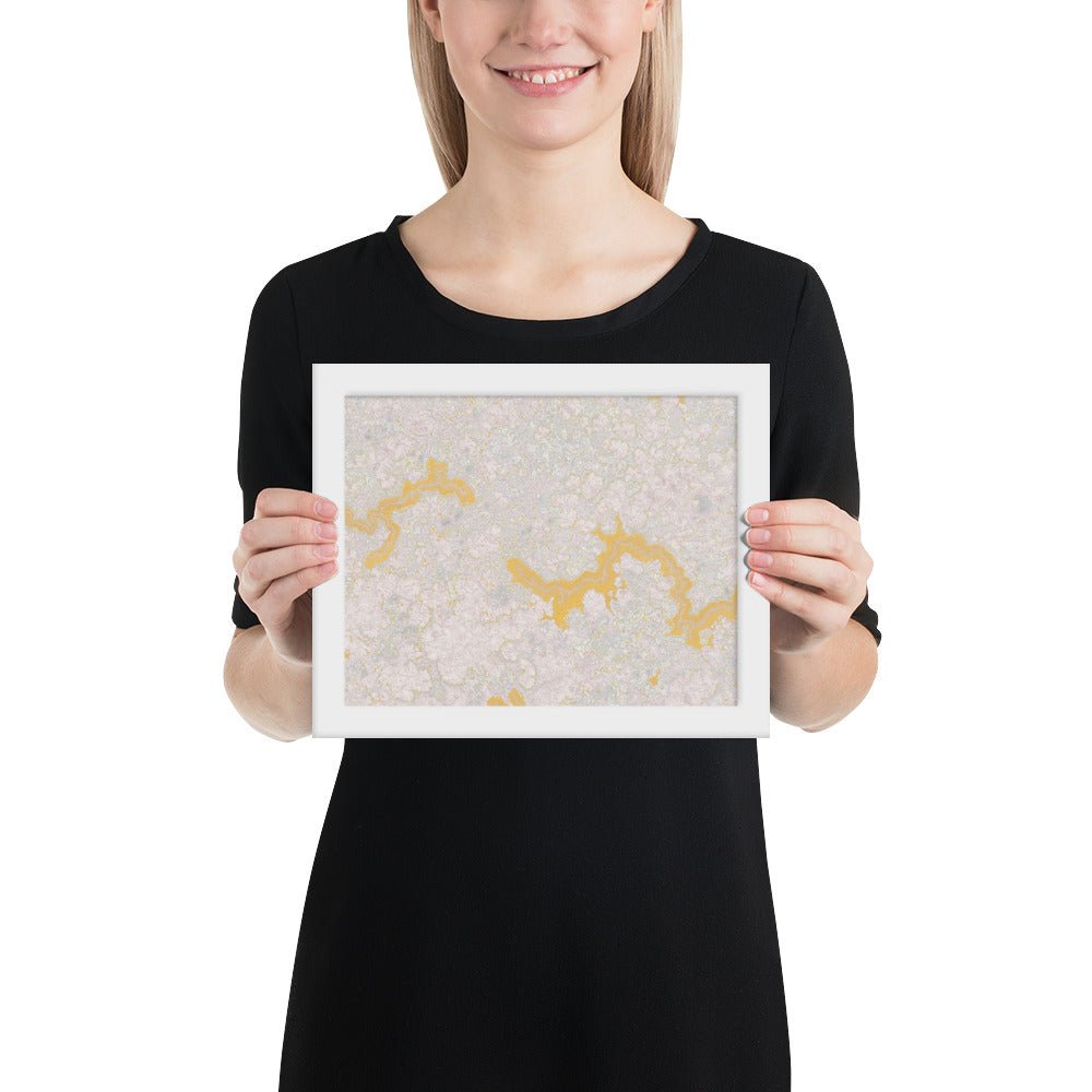 Resource Allocation by Daniel Zeller, Framed poster