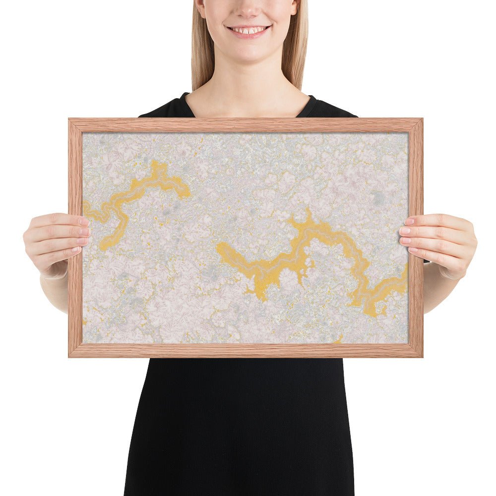 Resource Allocation by Daniel Zeller, Framed poster