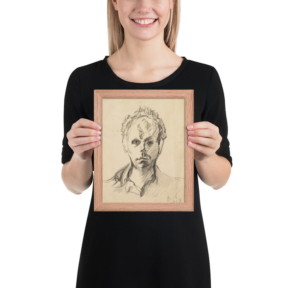 Self Portrait by Claes Oldenburg, Framed poster