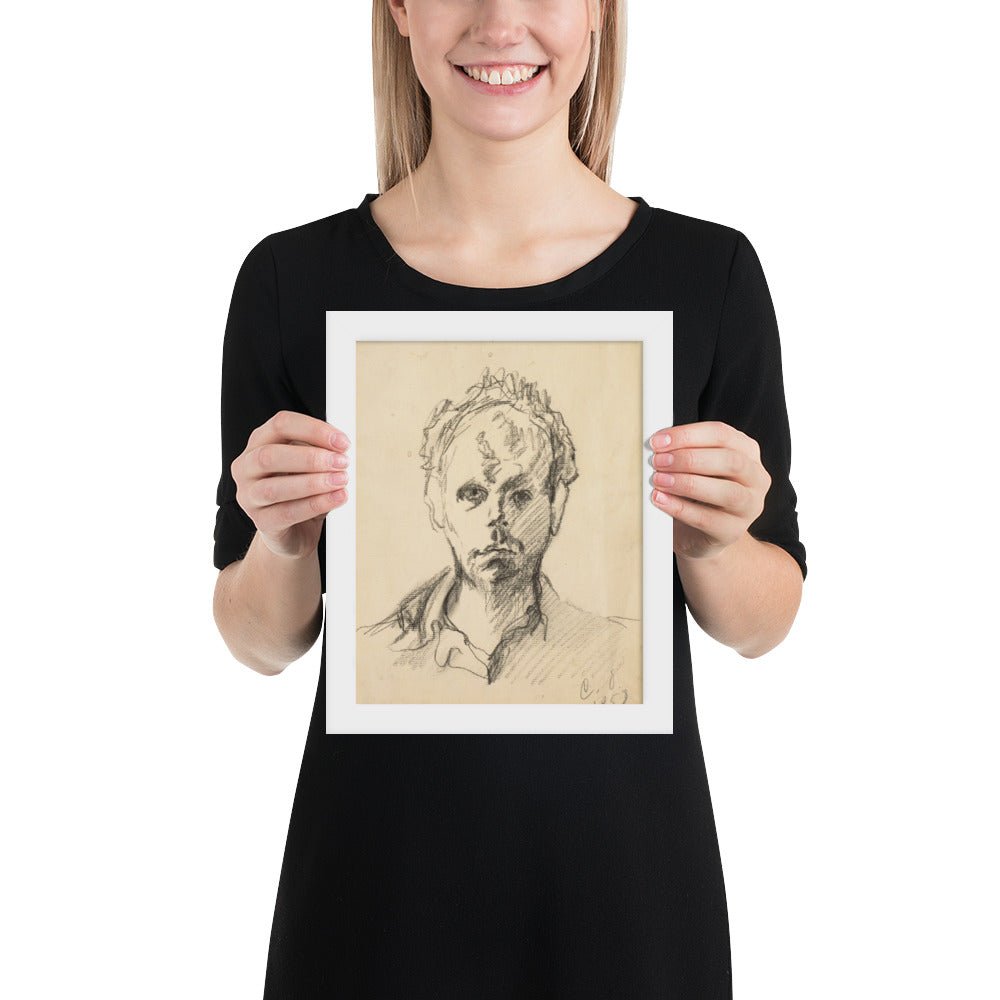Self Portrait by Claes Oldenburg, Framed poster