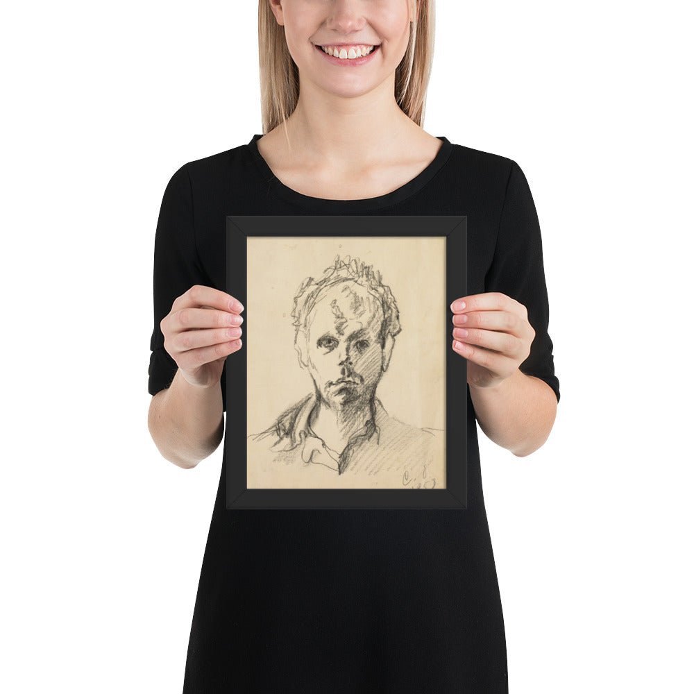 Self Portrait by Claes Oldenburg, Framed poster